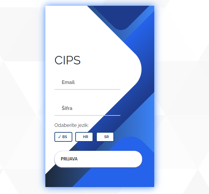 CIPS aplikacija za opštine